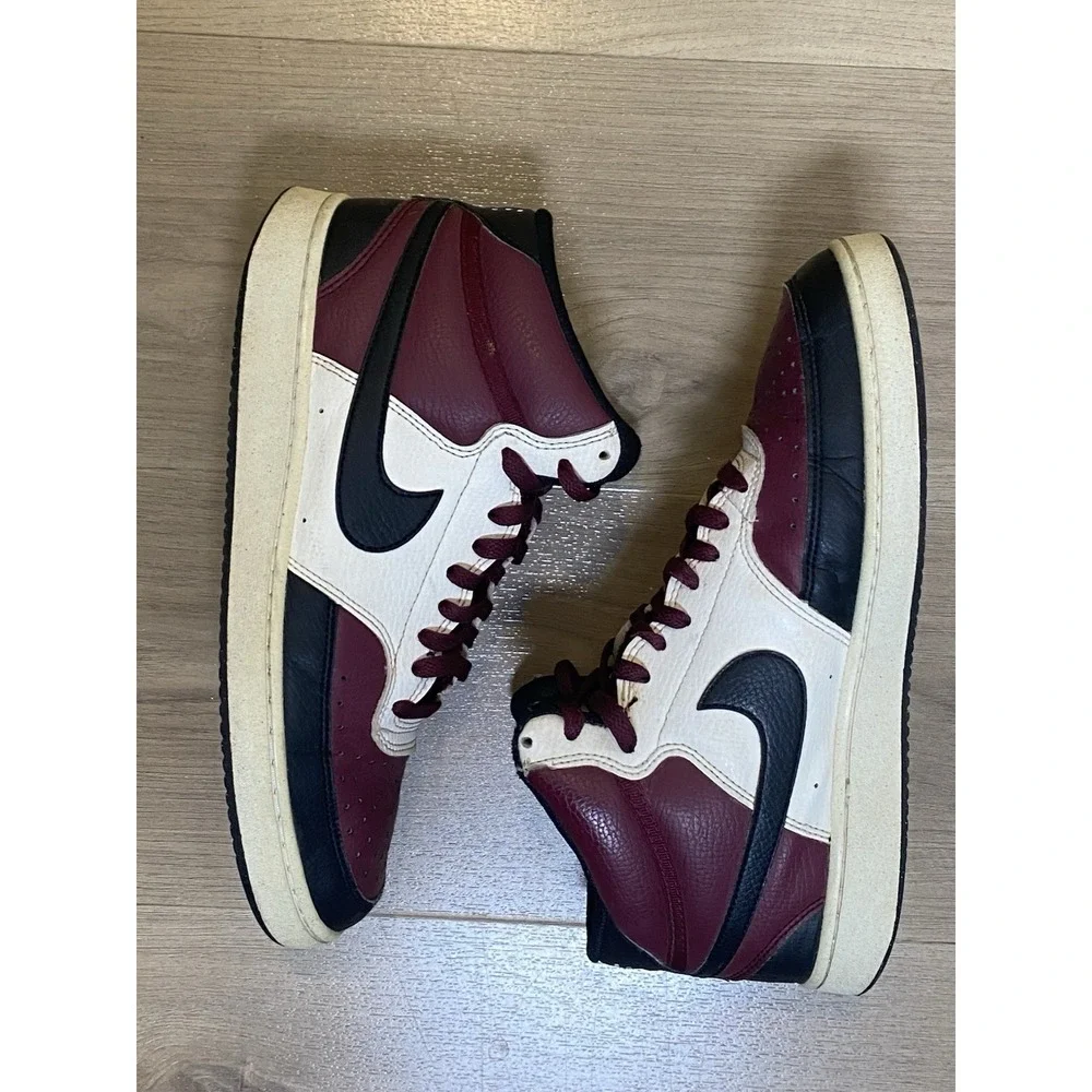 Nike Court Vision Mid Next Nature Dark Beetroot Black DN3577-600⁠ Men's 9
